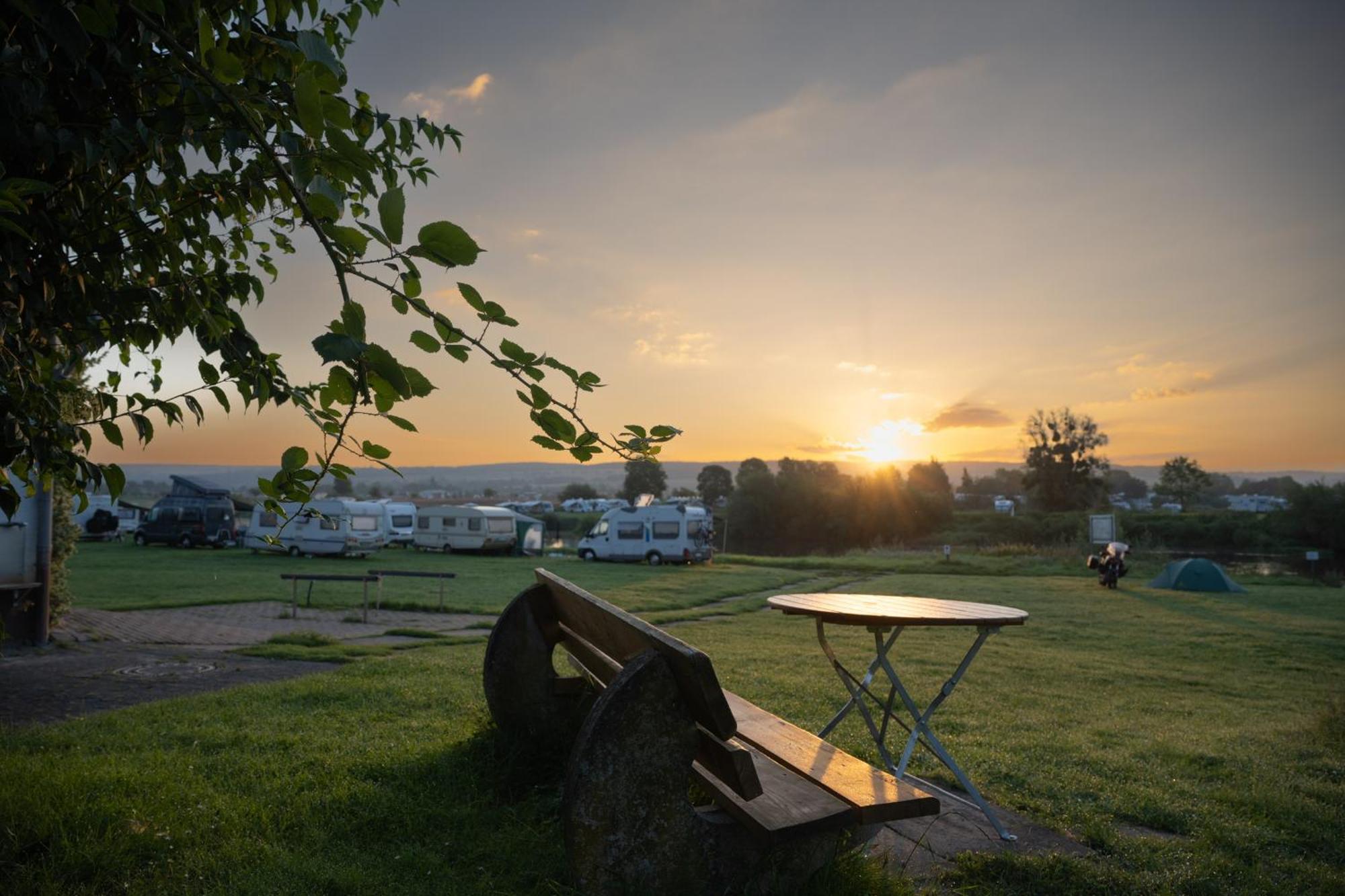 בווראונגן Camping Am Bootshaus מראה חיצוני תמונה